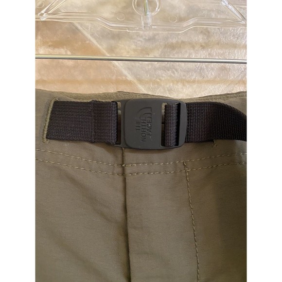 The North Face Mens 32 Green Nylon Paramount Trail Chino Shorts Adjustable Waist - Picture 5 of 15